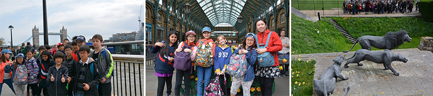 Year 6 UK Trip - Out and about in london