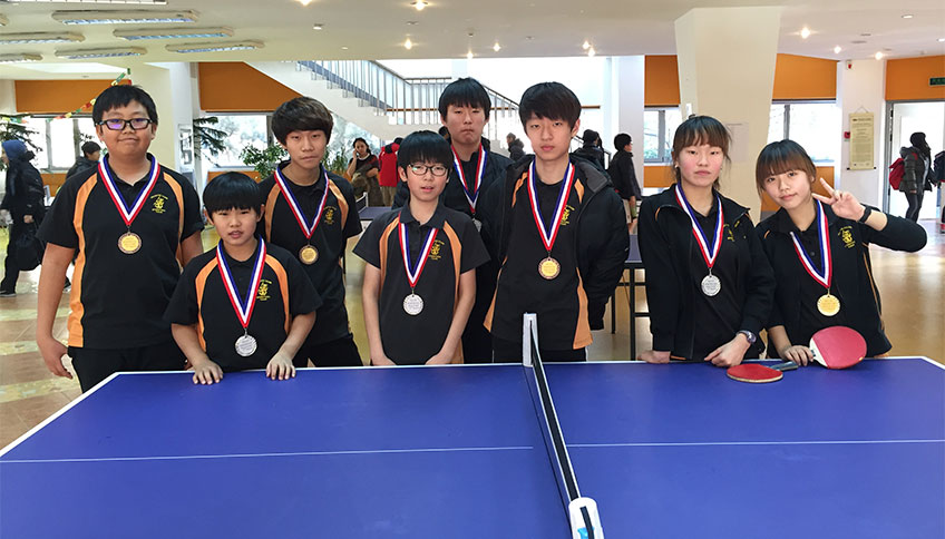 Congratulations to our school table tennis squad! 