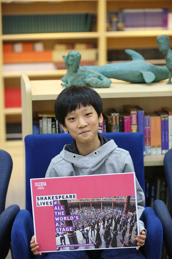 Shakespeare LIVES,Wellington College International Tianjin
