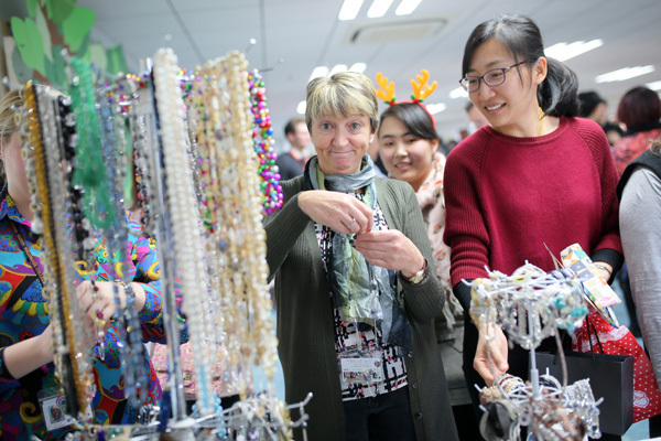 Charity Christmas Market,Wellington College International Tianjin