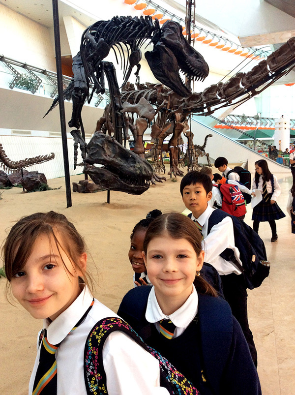 Natural History Museum MP2 Trip,Wellington College International Tianjin
