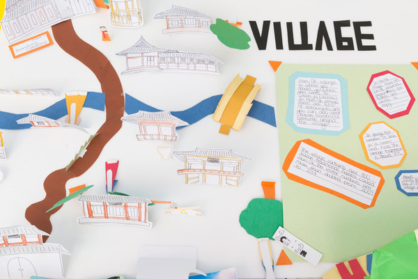 'Building a Village' Project,Wellington College International Tianjin