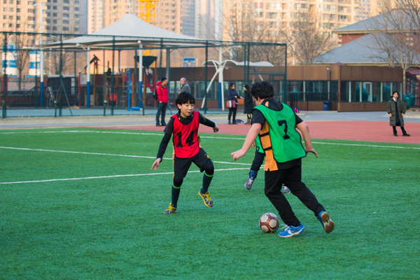 Junior Football Match