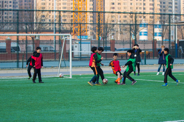 Junior Football Match,Wellington College International Tianjin