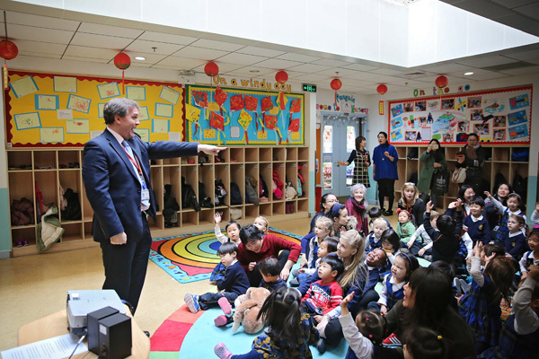 Values Tree Assembly,Wellington College International Tianjin