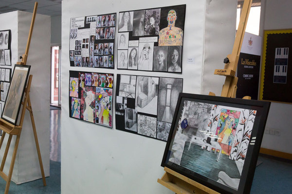 Alevel and GCSE Art Exhibition,Wellington College International Tianjin