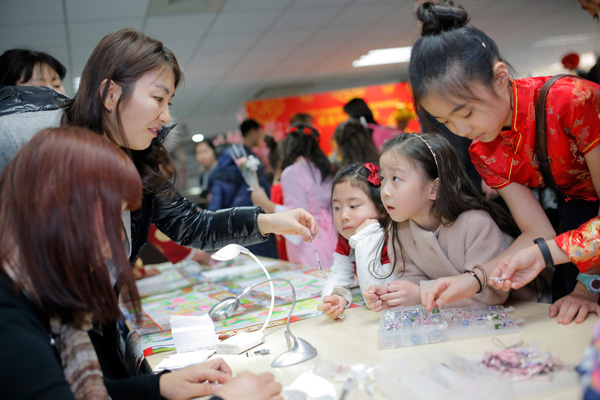 Charity Chinese New Year Market,Wellington College International Tianjin