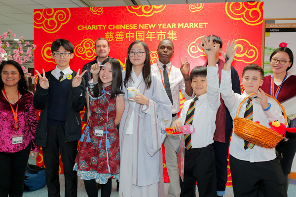 Charity Chinese New Year Market,Wellington College International Tianjin
