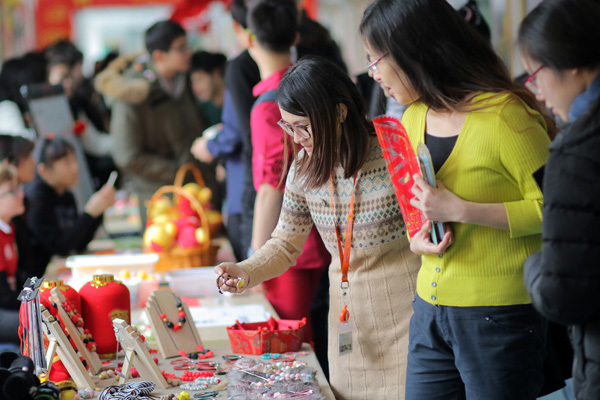 Charity Chinese New Year Market,Wellington College International Tianjin