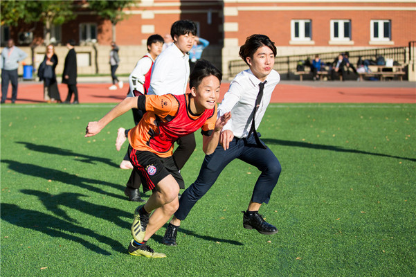 Inter-House Football,Wellington College International Tianjin