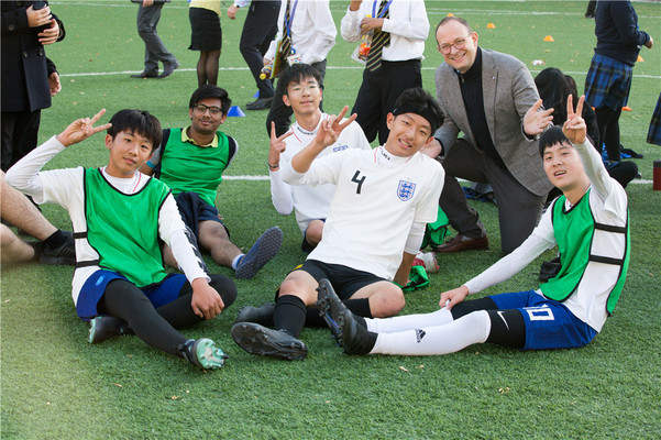 Inter-House Football,Wellington College International Tianjin