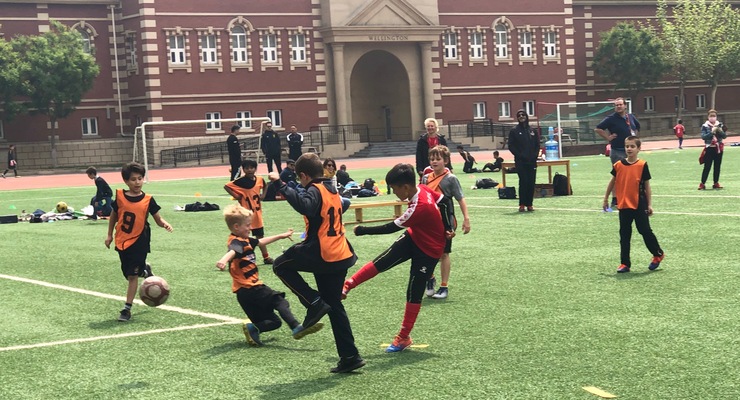 Football Competition with Hangzhou,Wellington College International Tianjin