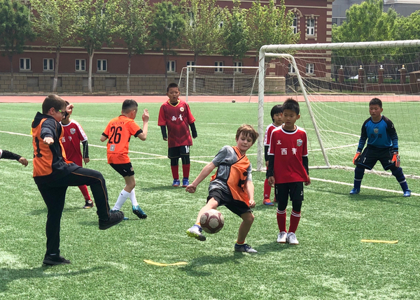 Football Competition with Hangzhou,Wellington College International Tianjin