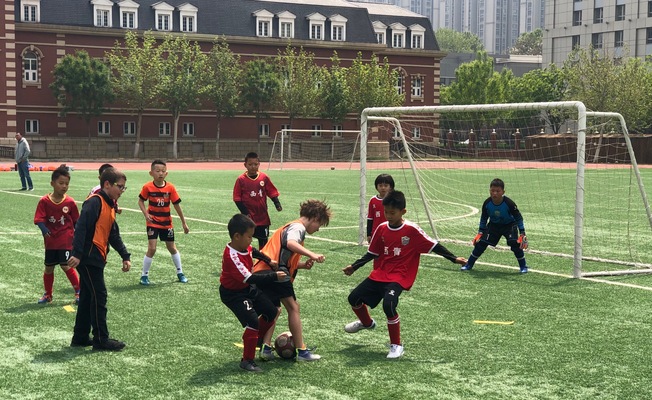 Football Competition with Hangzhou,Wellington College International Tianjin