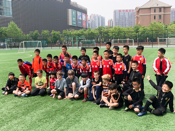 Football Competition with Hangzhou,Wellington College International Tianjin