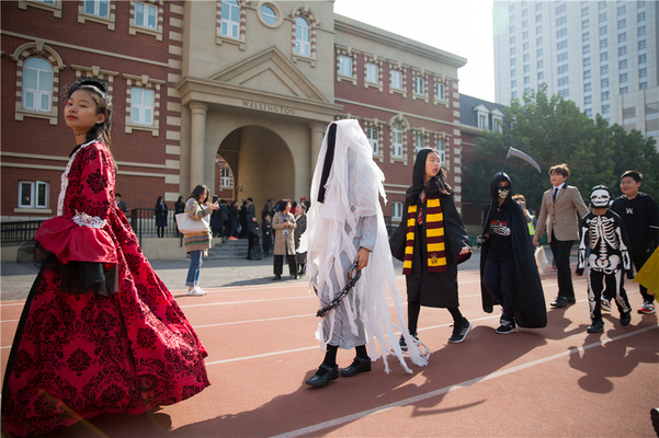 Halloween,Wellington College International Tianjin