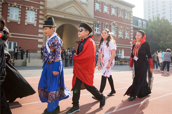 Halloween,Wellington College International Tianjin