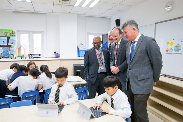 Microsoft Showcase School Signing Ceremony,Wellington College International Tianjin