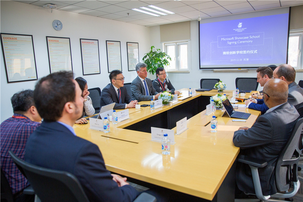 Microsoft Showcase School Signing Ceremony,Wellington College International Tianjin
