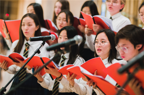 Christmas Choirs,Wellington College International Tianjin
